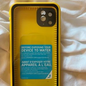 Yellow iPhone 11 Pro Max phone case